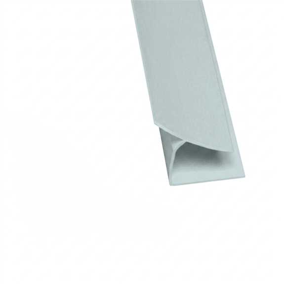 FRP 10' Gray Inside Corner Molding